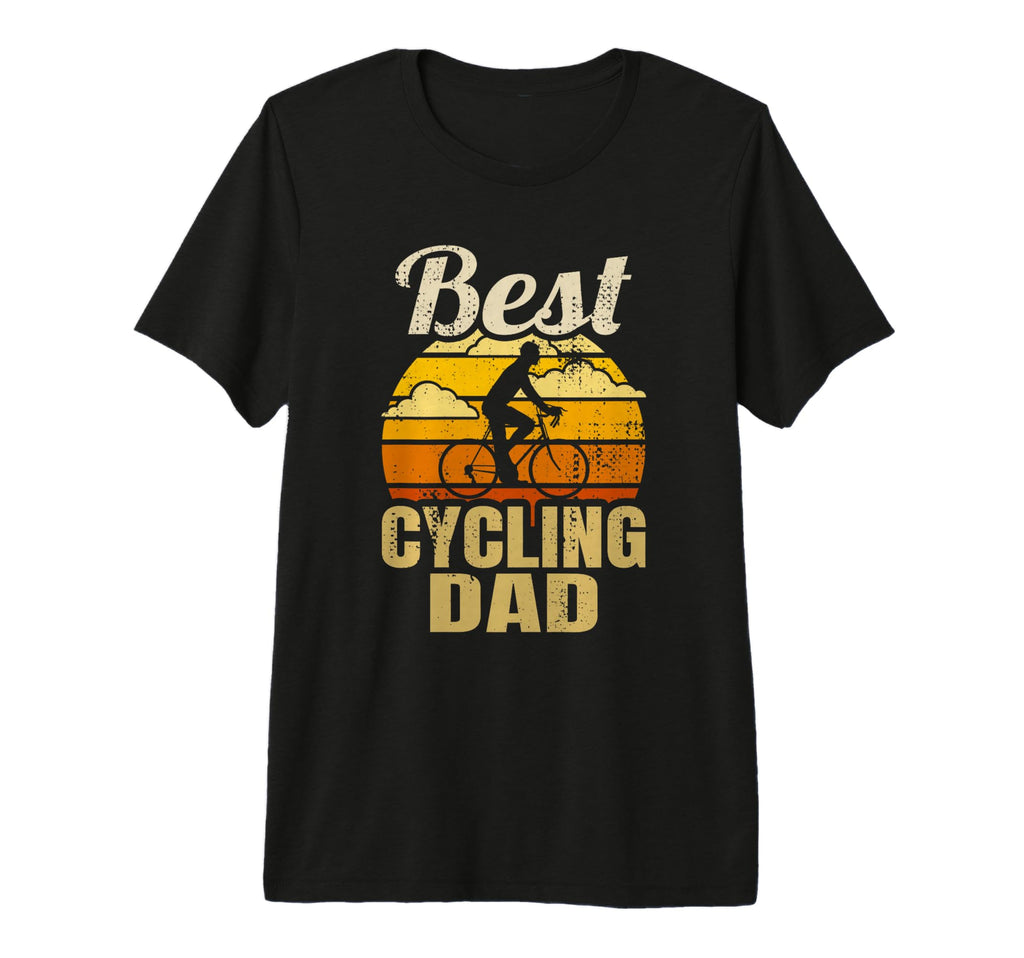 Mens Fathers Day Cycling Father Best T-Shirt - Trendy Graphic Men Women - T-Shirt, Sweatshirt, Hoodie