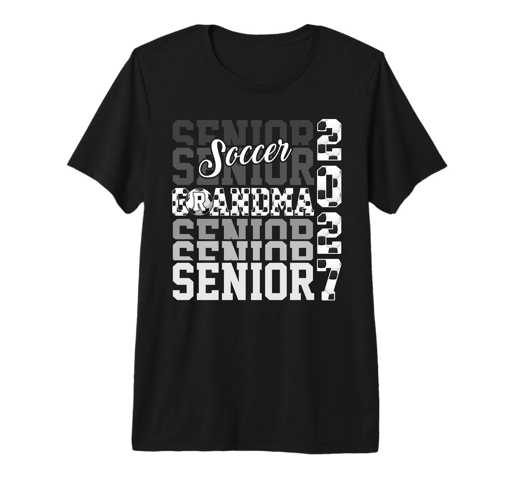 Senior 2027 Soccer Grandma Proud Family T-Shirt - Unique Graphic Unisex - T-Shirt, Sweatshirt, Hoodie