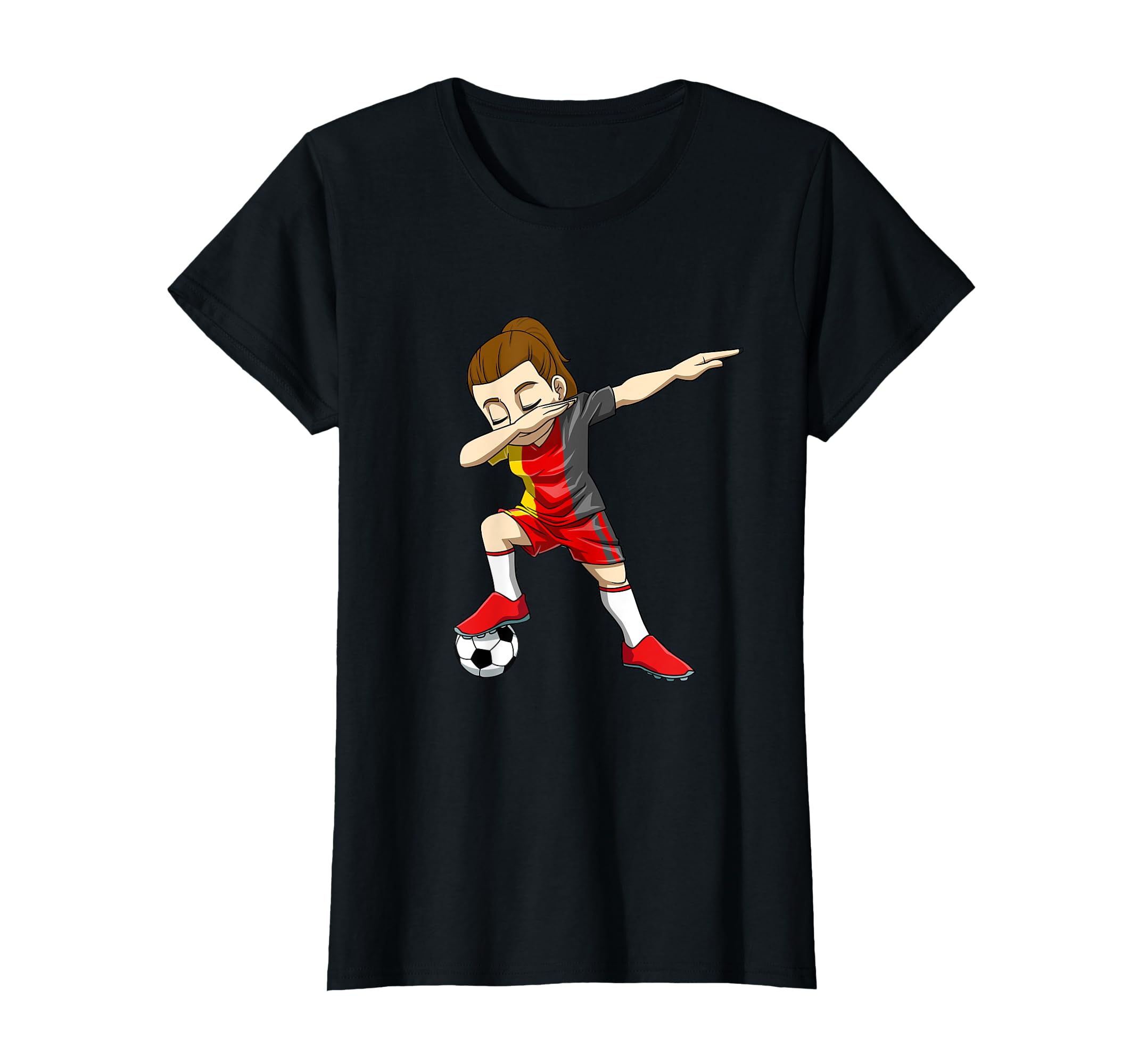 Dabbing Soccer After Goal Germany Womens T-Shirt - Streetwear Style Unisex - T-Shirt, Sweatshirt, Hoodie