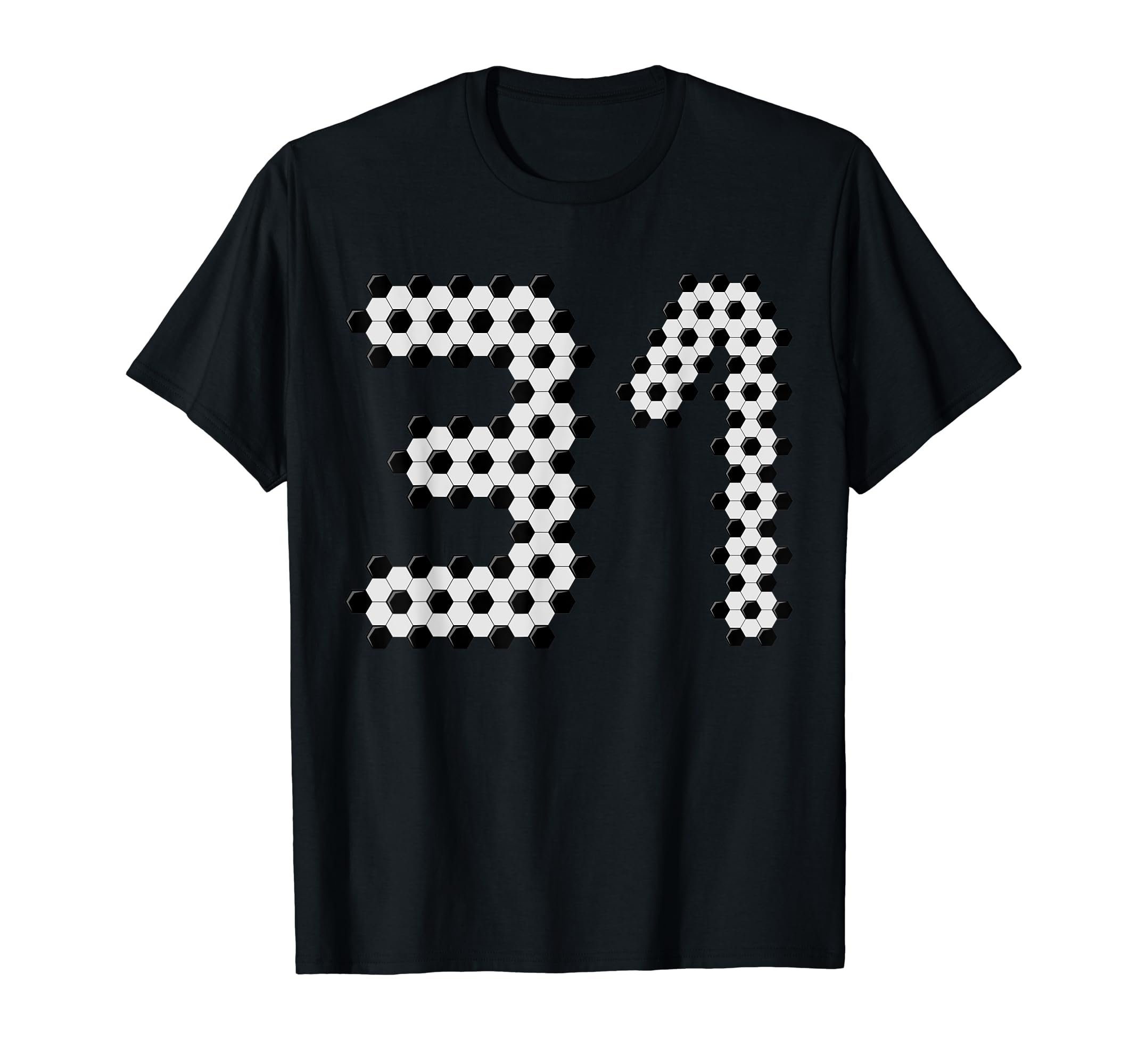 Fun 31St Birthday Soccer Themed T-Shirt - Casual Everyday Wear for Adults - T-Shirt, Sweatshirt, Hoodie