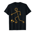Soccer Stick Figure Soccer Player T-Shirt - Minimalist Print Men Women - T-Shirt, Sweatshirt, Hoodie