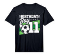 Soccer Birthday Party 11 Year Old 11Th T-Shirt - Aesthetic Graphic Unisex - T-Shirt, Sweatshirt, Hoodie