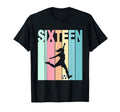 16Th Birthday Soccer Theme 16 Year Old T-Shirt - Minimalist Print Unisex - T-Shirt, Sweatshirt, Hoodie