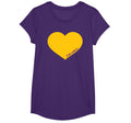 Orlando Soccer City Fan Color Heart T-Shirt - Streetwear Style Unisex - T-Shirt, Sweatshirt, Hoodie