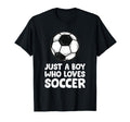Just Who Loves Soccer T-Shirt - Custom Art Print Men Women - T-Shirt, Sweatshirt, Hoodie