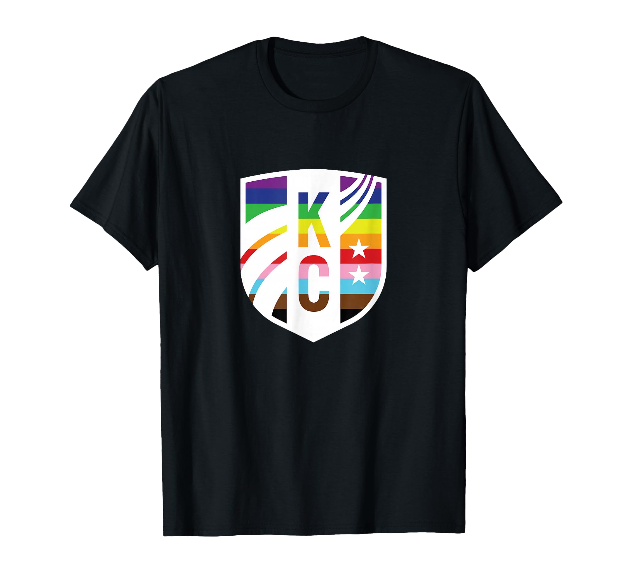 Nwsl Kansas City Current Pride Crest T-Shirt - Unique Graphic Men Women - T-Shirt, Sweatshirt, Hoodie