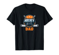 Hockey Dad Ice Hockey Dad Gift T-Shirt - Custom Art Print Men Women - T-Shirt, Sweatshirt, Hoodie