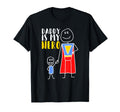 Daddy Is My Hero Super Dad Hand Drawing T-Shirt - Unique Graphic for Adults - T-Shirt, Sweatshirt, Hoodie