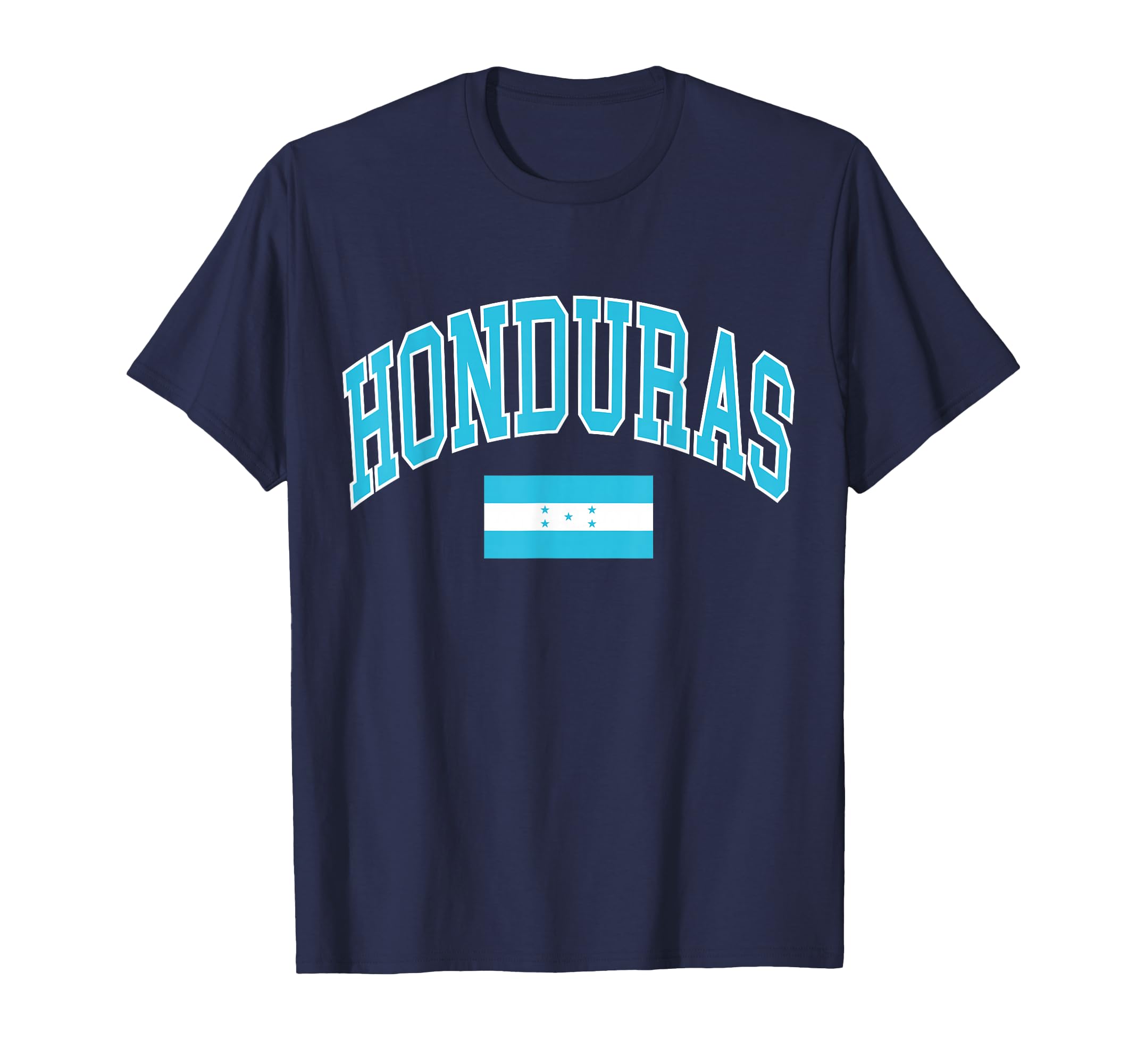 Honduras Flag T-Shirt - Novelty Apparel for Adults - T-Shirt, Sweatshirt, Hoodie