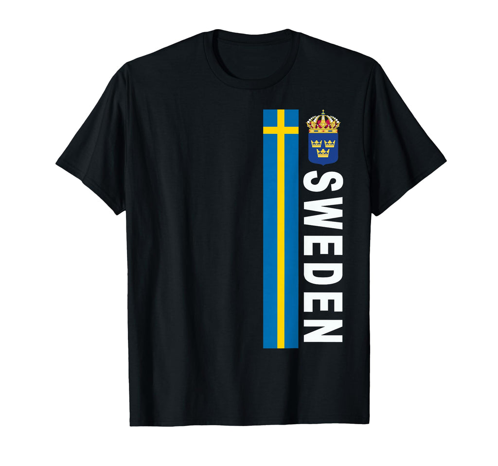Sweden Soccer Swedish Flag T-Shirt - Graphic Print Unisex - T-Shirt, Sweatshirt, Hoodie