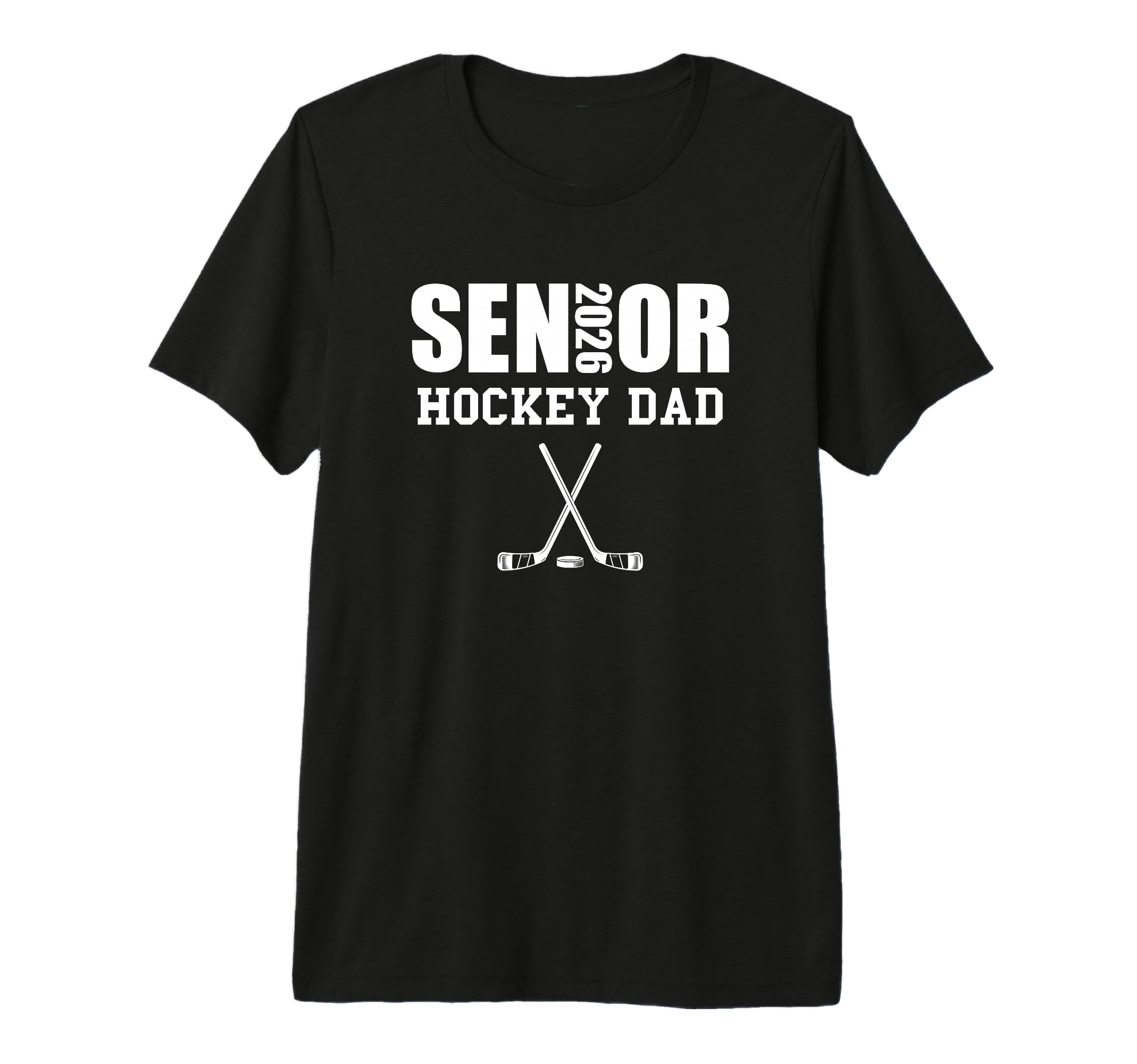 2026 Senior Hockey Dad Team Parent T-Shirt - Streetwear Style Unisex - T-Shirt, Sweatshirt, Hoodie