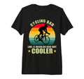 Funny Cycling Dad Dad Bike Race Rider T-Shirt - Trendy Graphic for Adults - T-Shirt, Sweatshirt, Hoodie