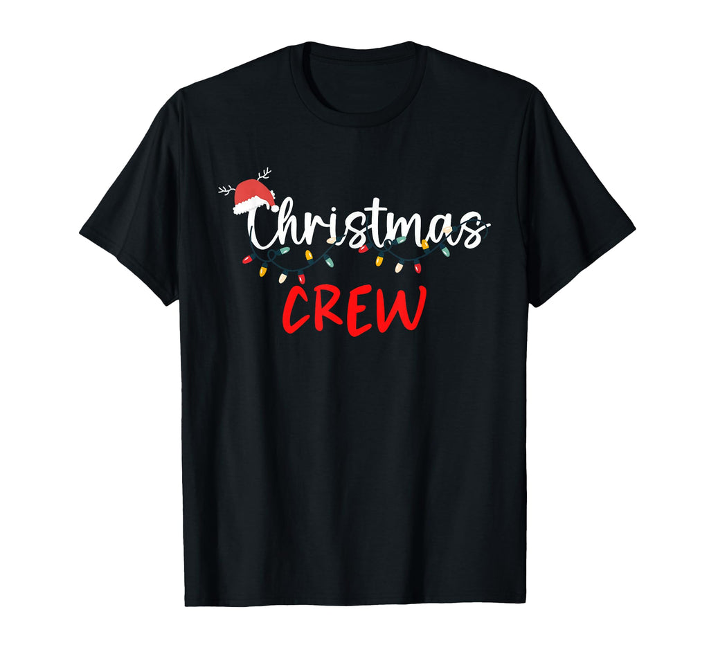 Family Matching Crew Santa Hat X Mas T-Shirt - Graphic Print for Adults - T-Shirt, Sweatshirt, Hoodie