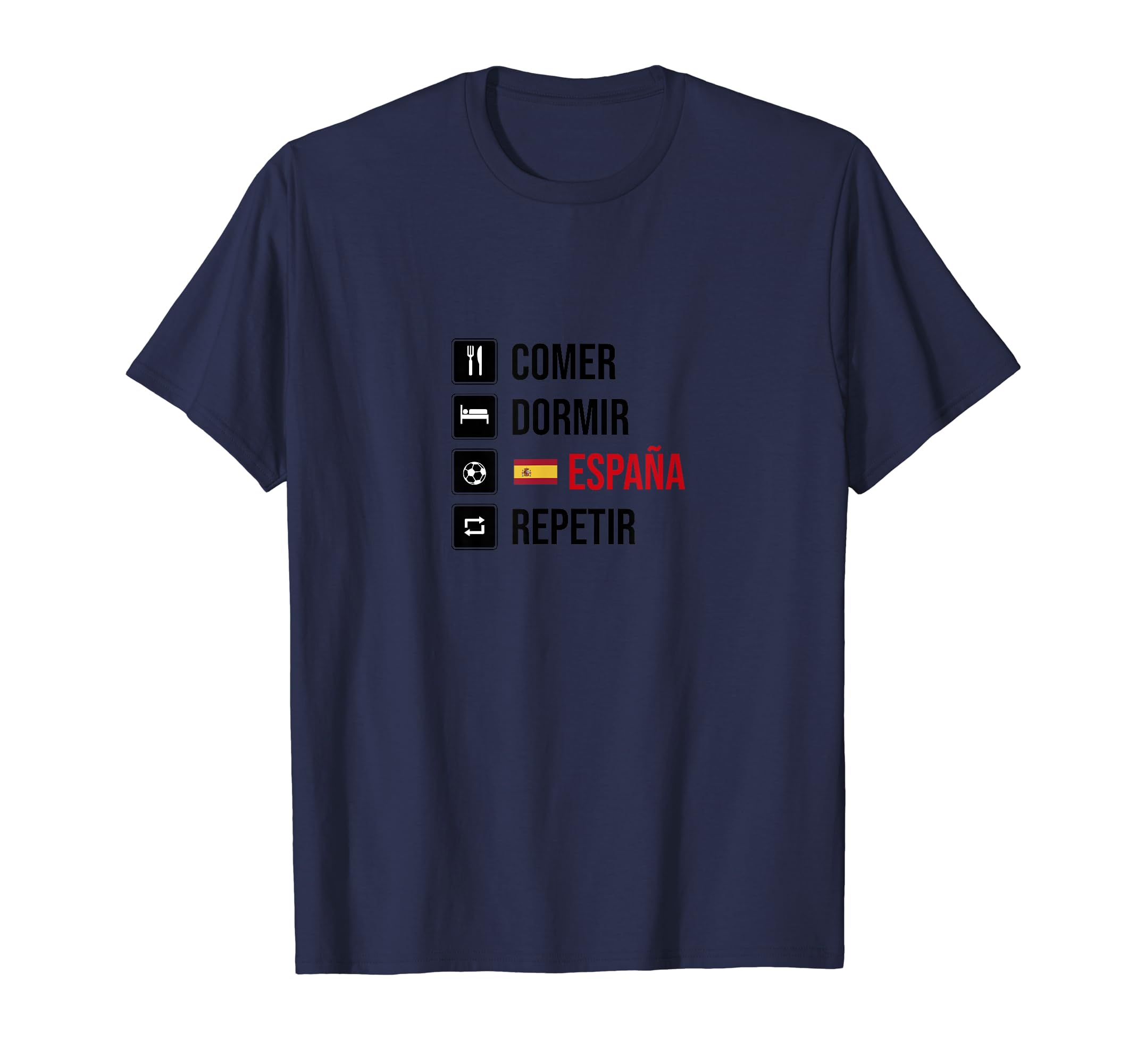 Spain Soccer Fans Related Products T-Shirt - Fun Novelty Design Unisex - T-Shirt, Sweatshirt, Hoodie