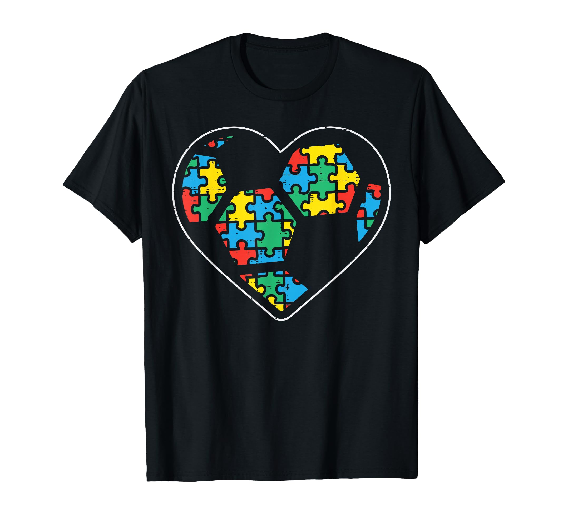 Puzzle Soccer Ball Heart Sport Autism T-Shirt - Streetwear Style Unisex - T-Shirt, Sweatshirt, Hoodie