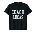 Coach Lucas Custom Football Soccer T-Shirt - Casual Everyday Wear Unisex - T-Shirt, Sweatshirt, Hoodie