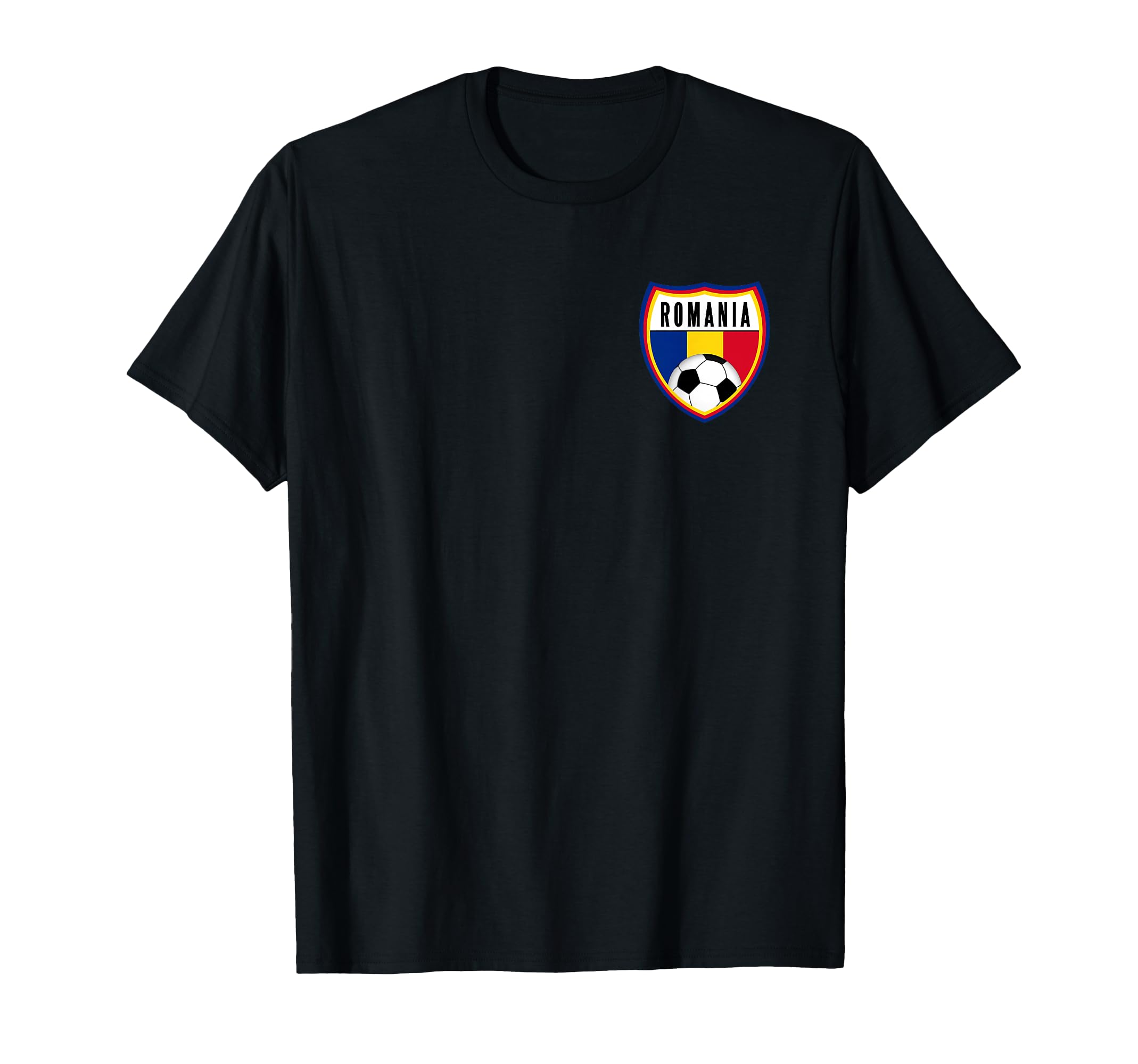 Romania Soccer Jersey Pocket Romanian T-Shirt - Fun Novelty Design Unisex - T-Shirt, Sweatshirt, Hoodie