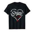 Side Side Or Miles Apart Sisters Connected T-Shirt - Graphic Print Unisex - T-Shirt, Sweatshirt, Hoodie