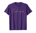 T Rkiye Simple Love Turkish Flag T-Shirt - Casual Everyday Wear Unisex - T-Shirt, Sweatshirt, Hoodie