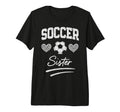 Soccer Football Player Sister Fan T-Shirt - Minimalist Print Men Women - T-Shirt, Sweatshirt, Hoodie