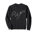 Dog And People Punch Hand Dog Sweatshirt - Custom Art Print Men Women - T-Shirt, Sweatshirt, Hoodie
