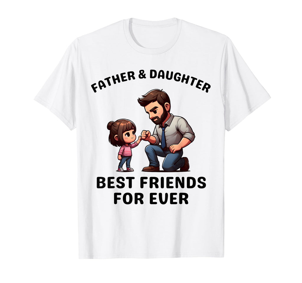 Fathers Day 2025 From Daughter Dad T-Shirt - Minimalist Print for Adults - T-Shirt, Sweatshirt, Hoodie