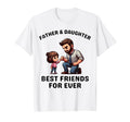 Fathers Day 2025 From Daughter Dad T-Shirt - Minimalist Print for Adults - T-Shirt, Sweatshirt, Hoodie