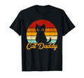 Cat Daddy Eighties Cat Distressed Cat T-Shirt - Aesthetic Graphic Men Women - T-Shirt, Sweatshirt, Hoodie