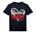 Mens Soccer Nanny Heart Grandma Nanny T-Shirt - Fun Novelty Design Unisex - T-Shirt, Sweatshirt, Hoodie