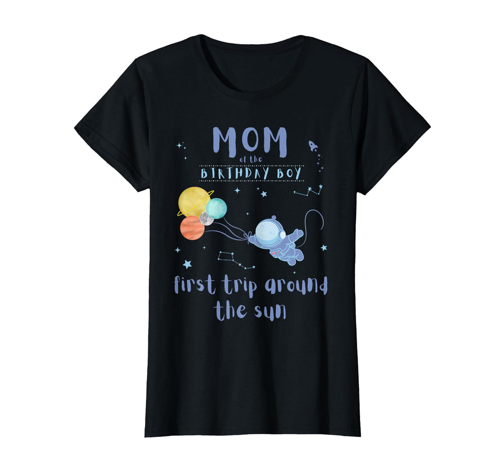 Mom Mommy 1St Birthday First Trip Around T-Shirt - Novelty Apparel Unisex - T-Shirt, Sweatshirt, Hoodie