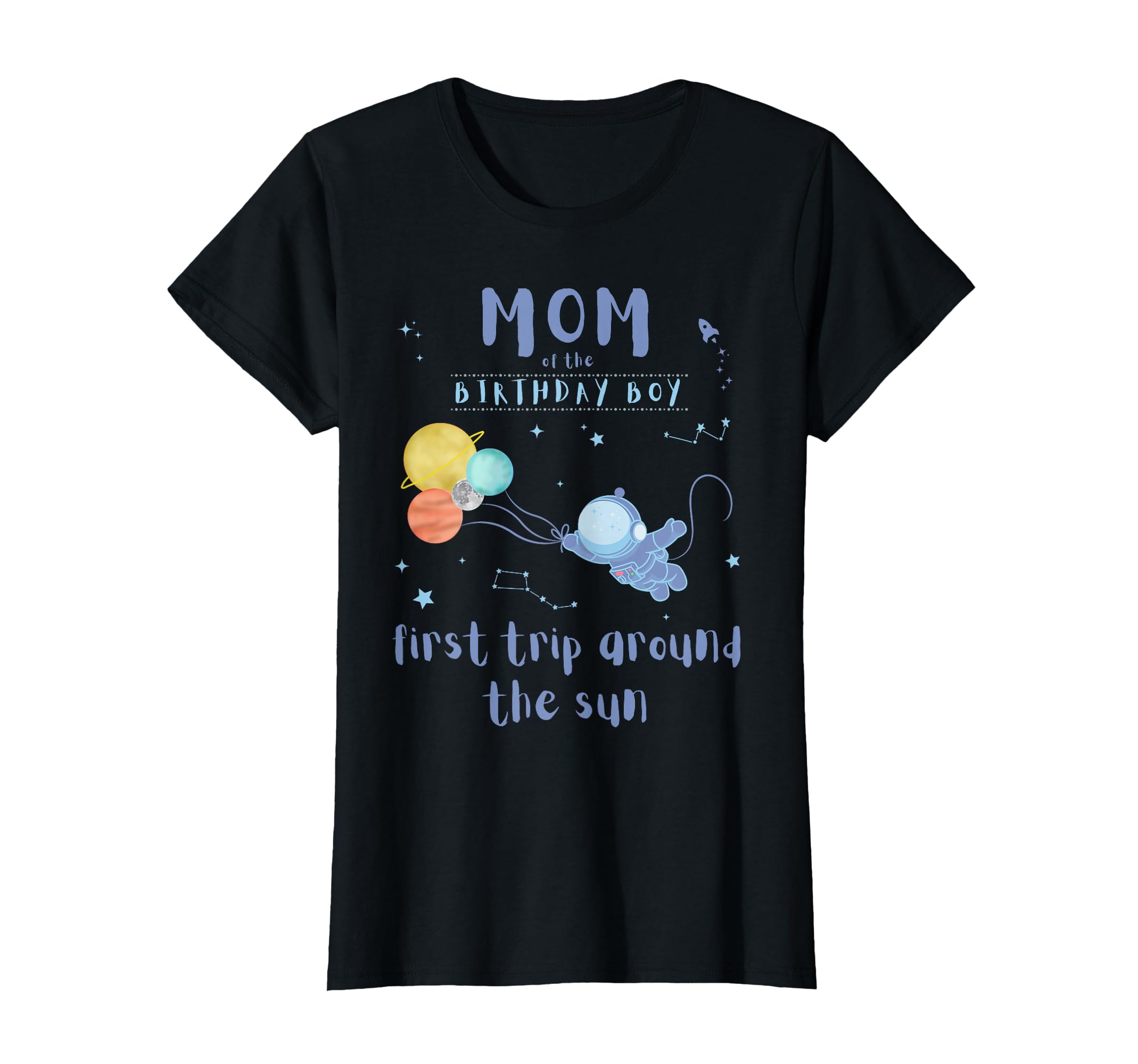 Mom Mommy 1St Birthday First Trip Around T-Shirt - Novelty Apparel Unisex - T-Shirt, Sweatshirt, Hoodie