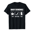 Soccer Team Fan Daily Schedule T-Shirt - Streetwear Style for Adults - T-Shirt, Sweatshirt, Hoodie