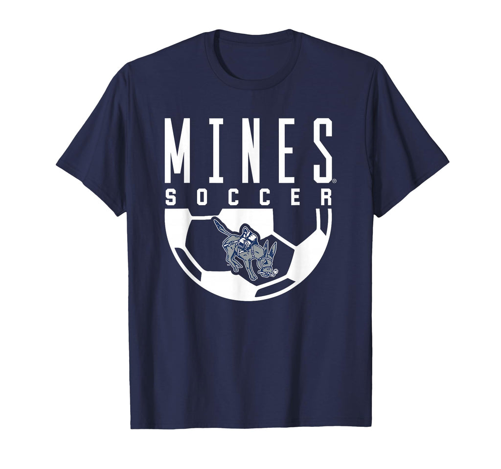 Colorado School Mines Orediggers Soccer T-Shirt - Custom Art Print Unisex - T-Shirt, Sweatshirt, Hoodie