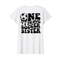 Proud Soccer Sister Soccer Ball T-Shirt - Fun Novelty Design for Adults - T-Shirt, Sweatshirt, Hoodie