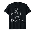 Soccer Stick Figure Soccer Player Funny T-Shirt - Unique Graphic Unisex - T-Shirt, Sweatshirt, Hoodie