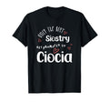 Best Siostry Get Promoted To Ciocia T-Shirt - Minimalist Print for Adults - T-Shirt, Sweatshirt, Hoodie