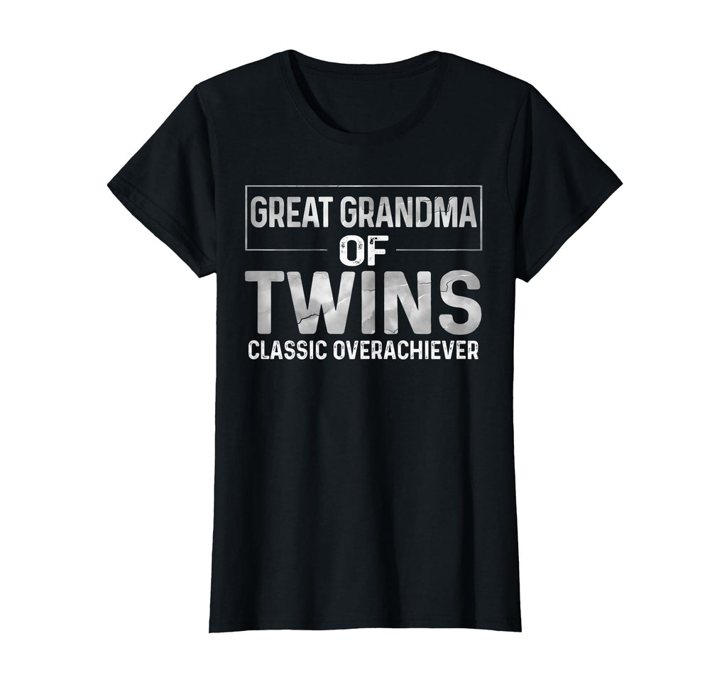 Great Grandma Twins Overachiever T-Shirt - Minimalist Print for Adults - T-Shirt, Sweatshirt, Hoodie