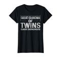 Great Grandma Twins Overachiever T-Shirt - Minimalist Print for Adults - T-Shirt, Sweatshirt, Hoodie