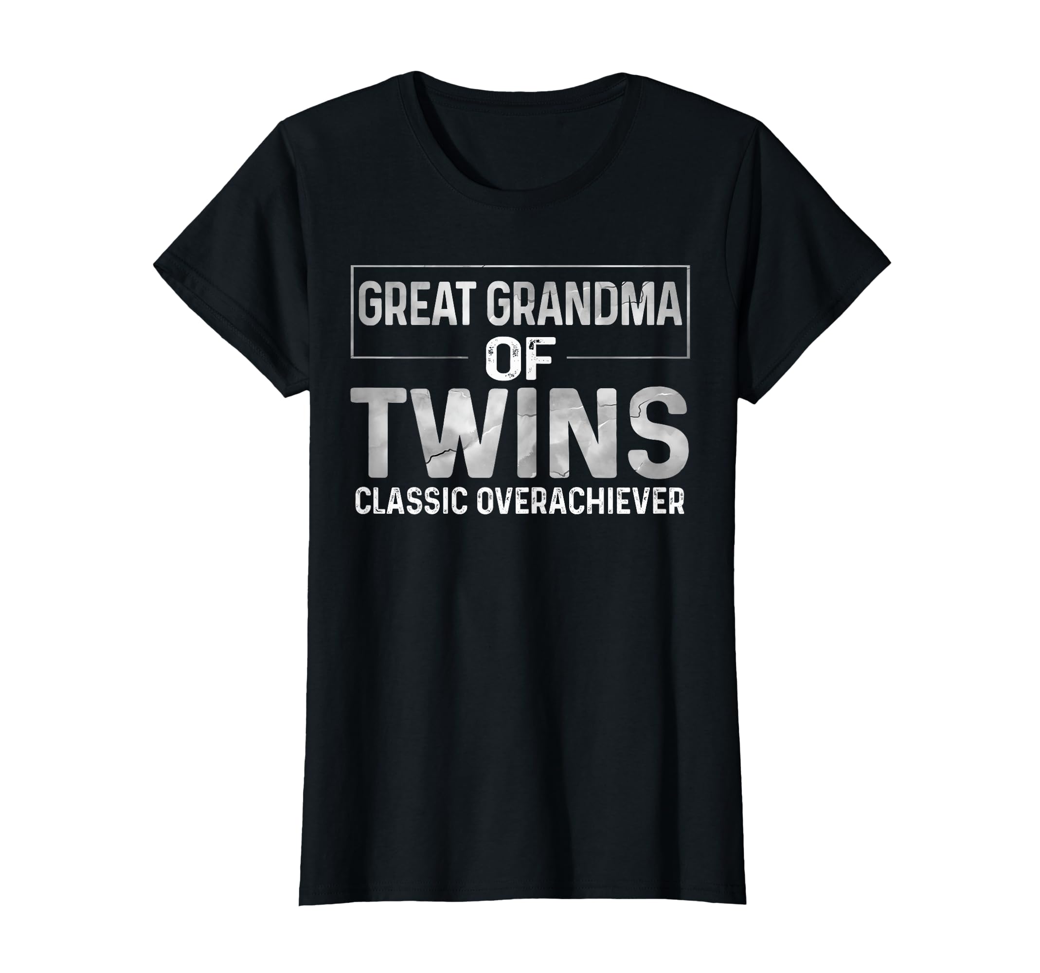 Great Grandma Twins Overachiever T-Shirt - Minimalist Print for Adults - T-Shirt, Sweatshirt, Hoodie