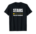 Funny Stairs Review Funny Injured T-Shirt - Aesthetic Graphic Unisex - T-Shirt, Sweatshirt, Hoodie