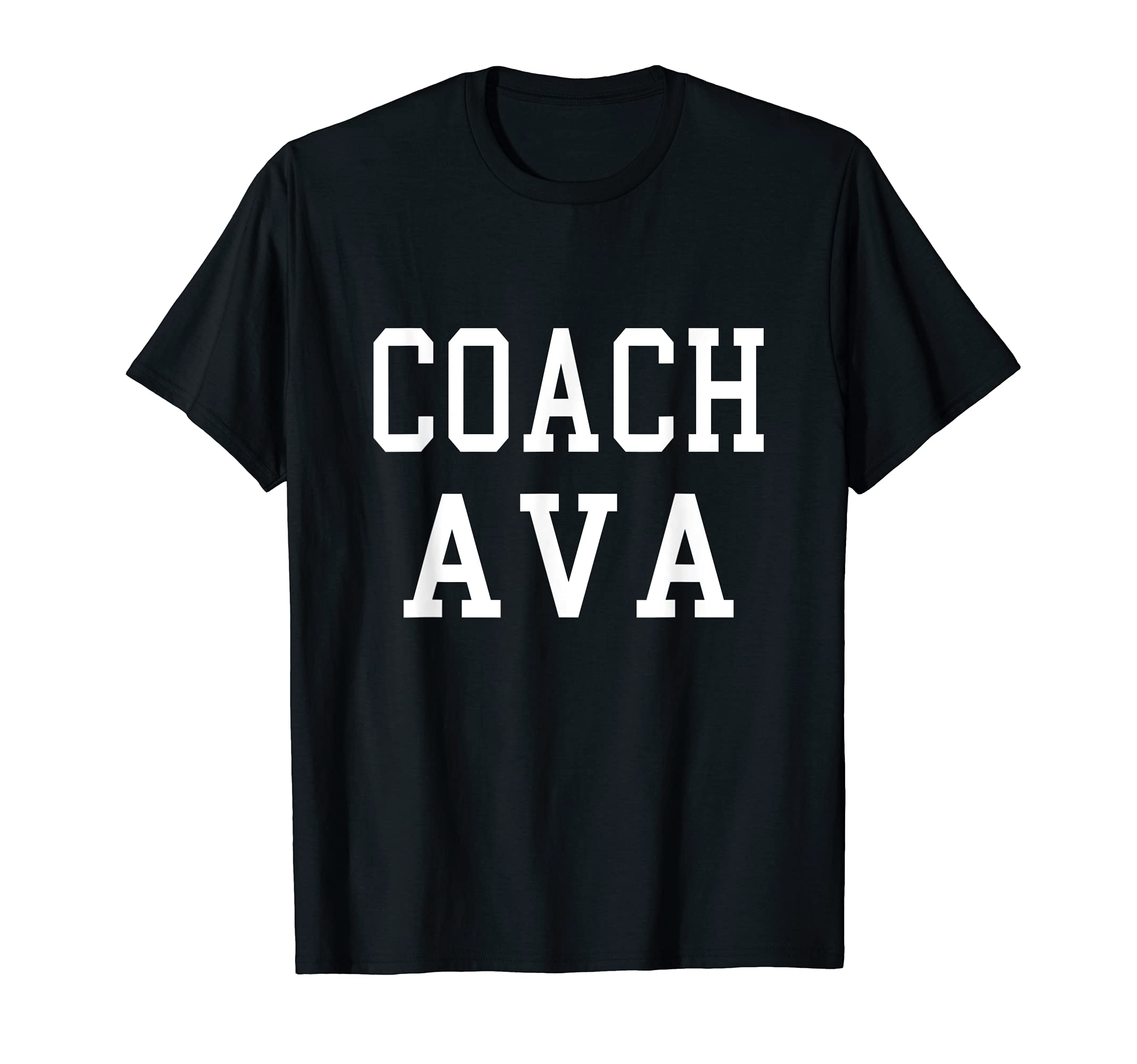 Coach Ava Custom Football Soccer T-Shirt - Fun Novelty Design Unisex - T-Shirt, Sweatshirt, Hoodie