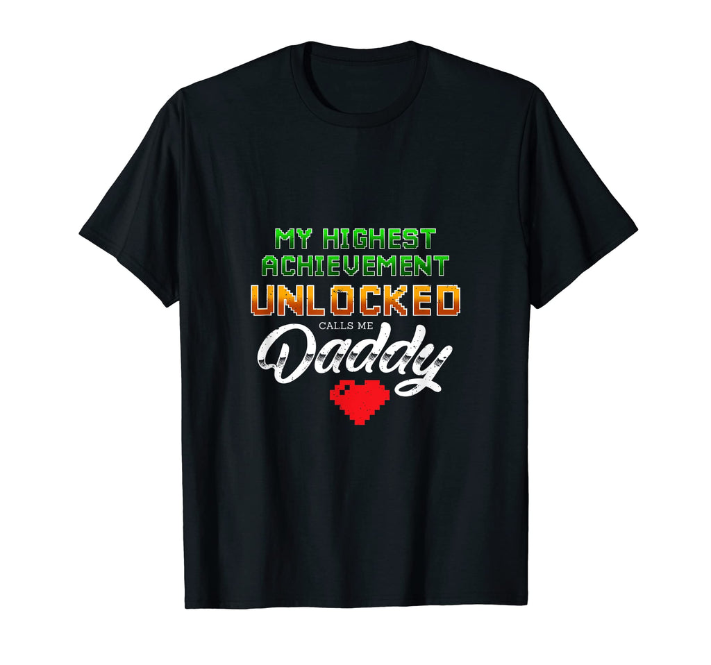 Achievement Unlocked Daddy Gift T-Shirt - Minimalist Print for Adults - T-Shirt, Sweatshirt, Hoodie