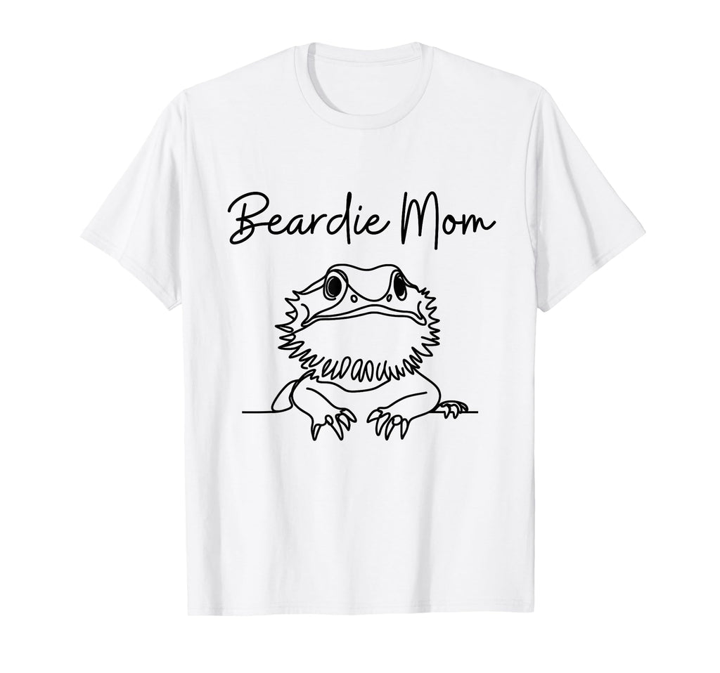 Bearded Dragon Reptile Mom Beardie T-Shirt - Trendy Graphic Men Women - T-Shirt, Sweatshirt, Hoodie