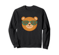 Papa Bear Fathers Day Bear Glasses Sweatshirt - Novelty Apparel Unisex - T-Shirt, Sweatshirt, Hoodie
