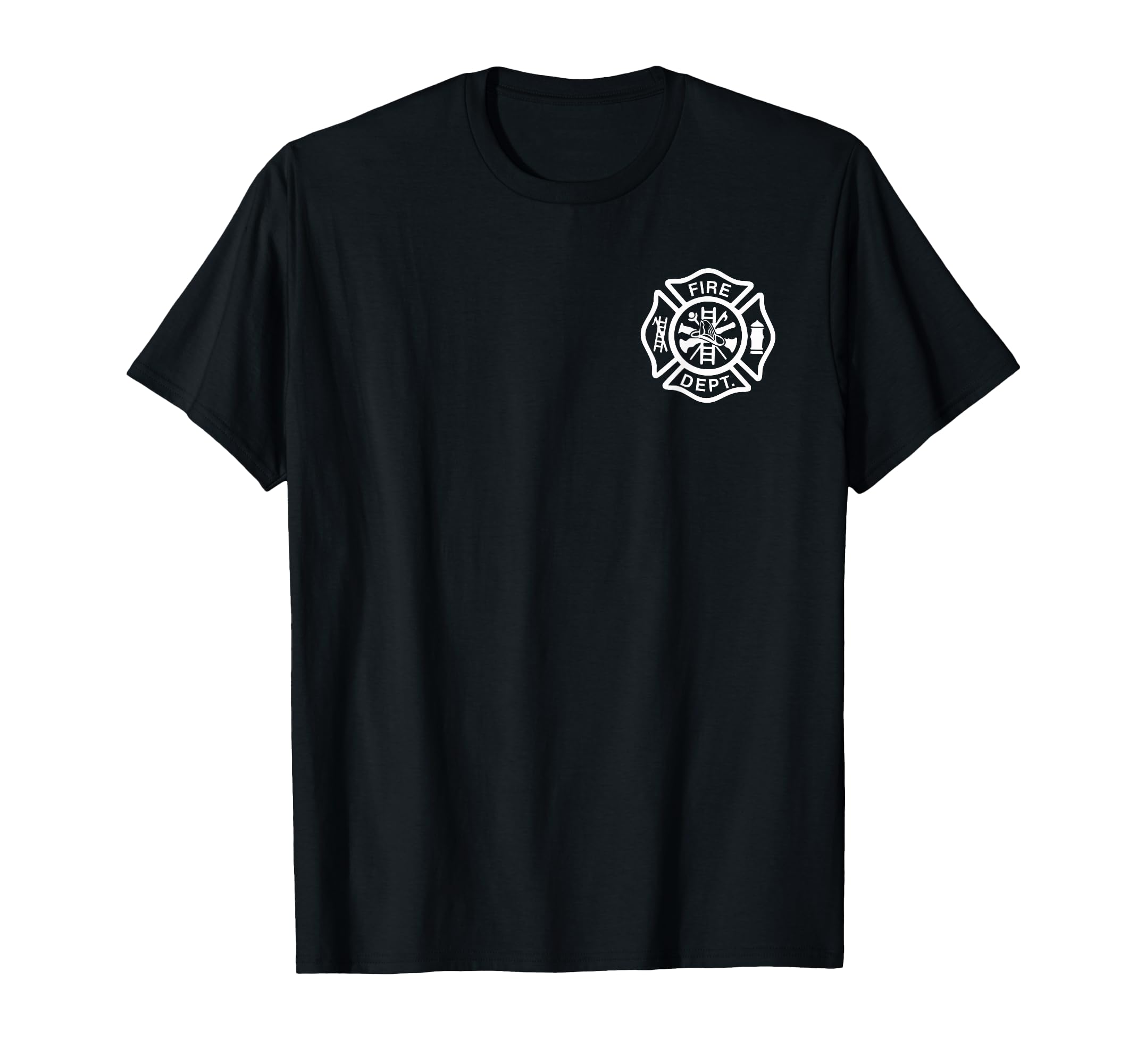 Fire Department Logo Uniform Fireman T-Shirt - Custom Art Print Men Women - T-Shirt, Sweatshirt, Hoodie