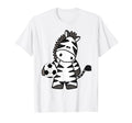 Smileteesanim Funny Zebra Playing Soccer T-Shirt - Custom Art Print Unisex - T-Shirt, Sweatshirt, Hoodie