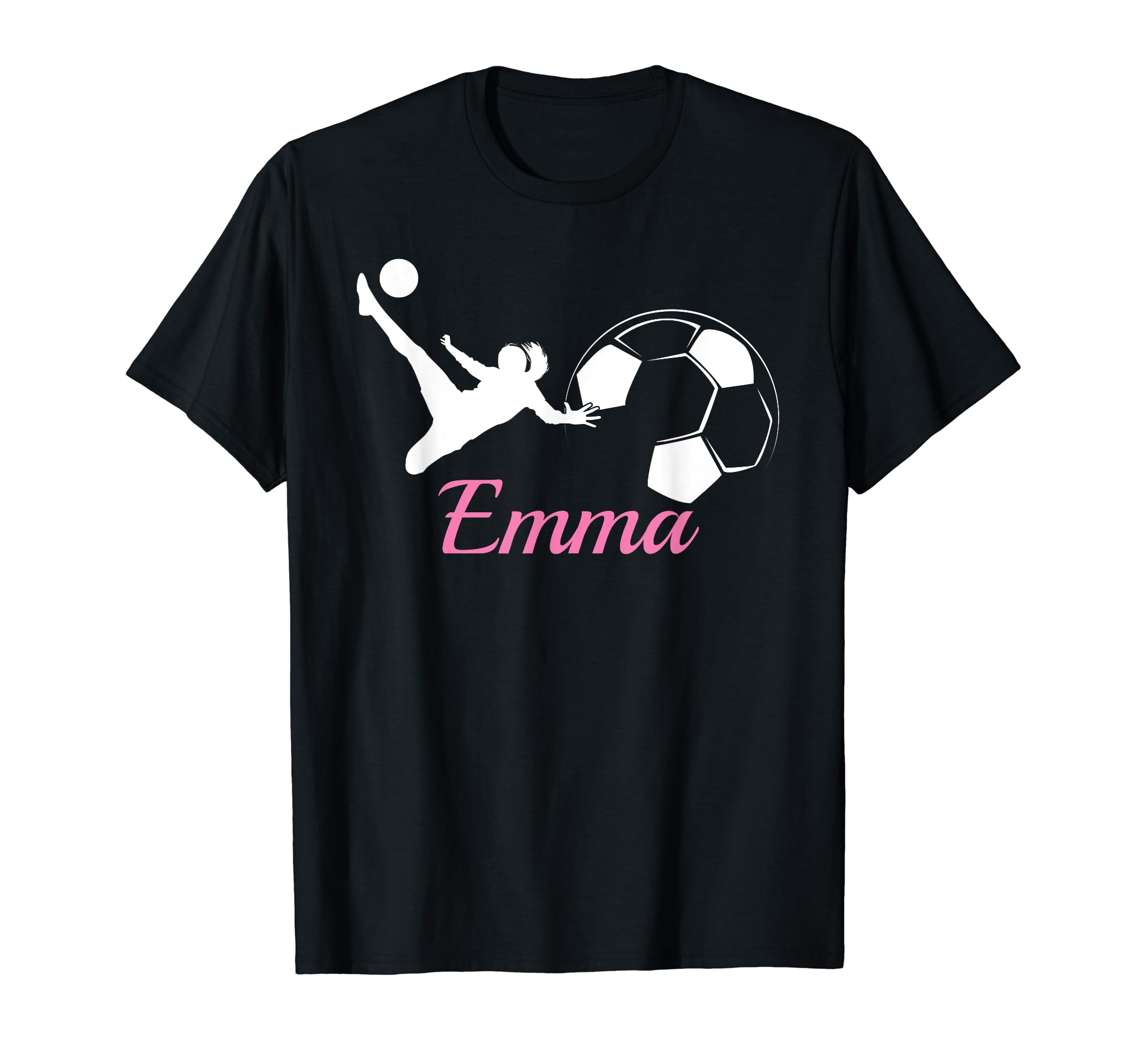 Emma Name Gift Personalized Soccer T-Shirt - Graphic Print Men Women - T-Shirt, Sweatshirt, Hoodie