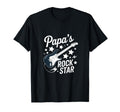 Papas Rock Star Music Lovers Dad T-Shirt - Casual Everyday Wear for Adults - T-Shirt, Sweatshirt, Hoodie
