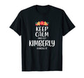 Kimberly Keep Calm Personalized T-Shirt - Aesthetic Graphic for Adults - T-Shirt, Sweatshirt, Hoodie