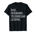 Dad Husband Technician Legend T-Shirt - Minimalist Print for Adults - T-Shirt, Sweatshirt, Hoodie